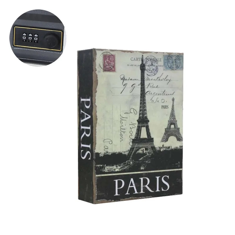 Coffre-fort secret créatif en forme de livre