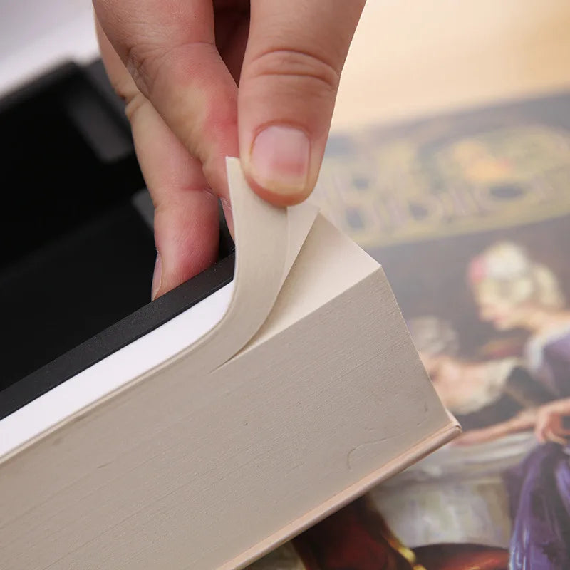 Coffre-fort secret créatif en forme de livre
