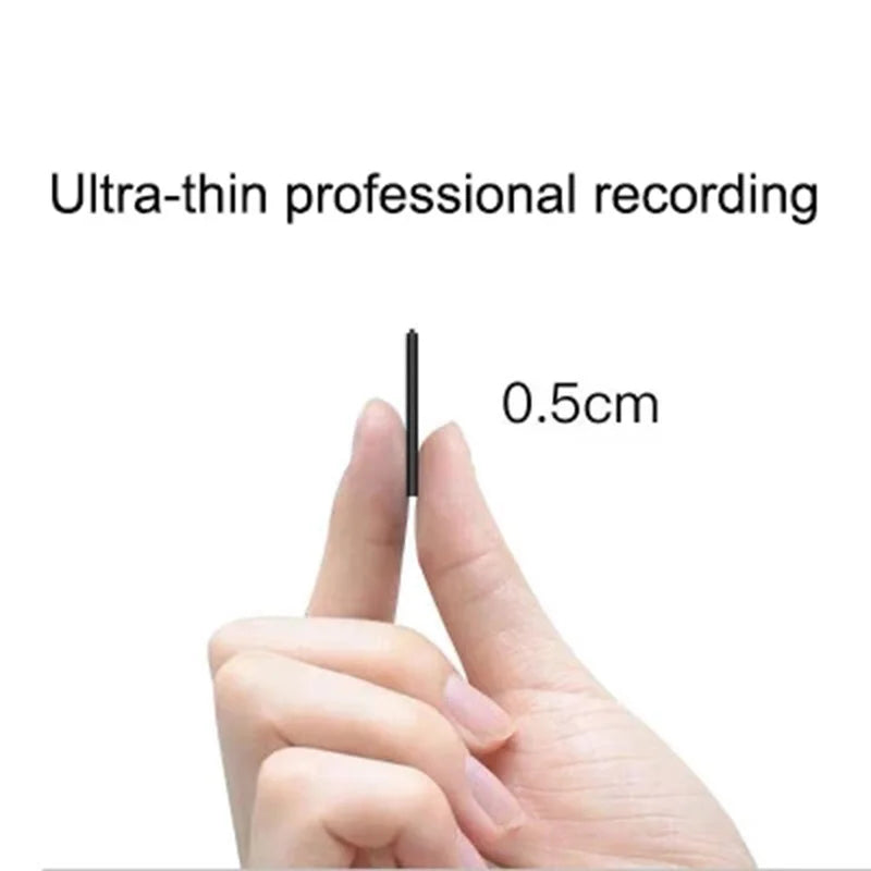Enregistreur vocal ultrafin et minuscule 8 Go