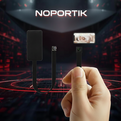 NOPORTIK - Mini caméra portable HD 1080p WiFi