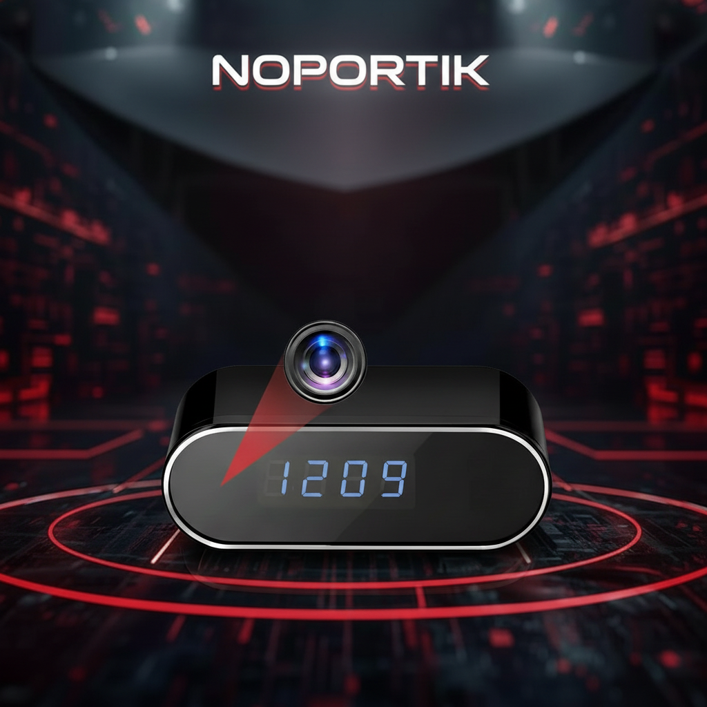 NOPORTIK - Mini Caméra Réveil